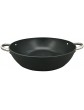 Bergner Foodies Forged Aluminium Paella Pan Black 32 cm - B076HR8GNGS