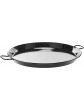 La Ideal Enamelled Steel Paella Pan Black 80 cm - B004QVTT56Y