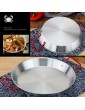 zaizai Paella Pan,Nonstick Stainless Steel Saucepan with Anti-scalding Handles,Binaural Frying Pan Universal for All Sources of Heating for Home,Hotel Restaurant - B08QDFBCD5U