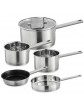 Cooking Stainless Steel Pan & Pot Set - B09XVHNR9DV