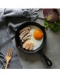 Lawei 3 Pcs Cast Iron Skillet Pre-Seasoned Frying Pan Cookware Set Non-Stick Skillets for Indoor Outdoor Frying Saute Cooking Pizza Eggs Meat 3 Sizes 25.5cm 20cm 15cm - B087Q5Y49RN