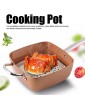 Stew Pot Non‑Stick 4Pcs Set Stainless Steel + Aluminum Saucepan Multifunctional for Baking Frying Roasting for Home for Restaurant - B09XLSMLRYL