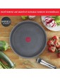 Tefal Ingenio Natural On 8-Piece Cookware Set Stackable Non-Stick Coating Induction Made in France L7669802 - B09V8CKWW5A