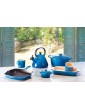 Le Creuset stoneware Shallow Rectangular Dish 18 cm Marseille Blue 71103182000001 - B084W915P6I