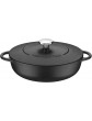 Tramontina Shallow Casserole Dish 28 cm Enamel Cast Iron 4.1 litres Cast iron - B082842W73S