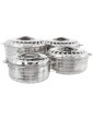 Vinod 4-Piece Insulated Casserole Food Warmer Cooler Hot Pot Gift Set 4000mL+5000mL+7500mL+10000mL Stainless Steel - B084L4BWFRV
