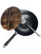 Carbon Steel Wok for Electric Induction and Gas Stoves - B07RJ39JVLQ