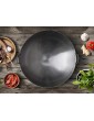 FGDFGDG Wok Hotel Chef Special Large Wok Home Binaural Big Iron Pot Vintage Extra Large Cooked Iron Commercial Woks & Stir-Fry Pans - B09BJFRT9XY