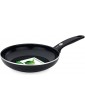 GreenPan Frying Pan Non Stick Toxin Ceramic Frypan Induction & Oven Safe Cookware 20 cm Black - B01FYWQ2XWG