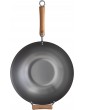 Joyce Chen J21-9972DS-1 Classic Series Carbon Steel Wok Set 4-Piece 14 Cubic inches Charcoal - B002AQSWNER
