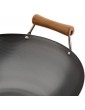 Joyce Chen J21-9972DS-1 Classic Series Carbon Steel Wok Set 4-Piece 14 Cubic inches Charcoal - B002AQSWNER