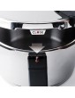 Fissler vitaquick Pressure Cooker 6 L 22 cm Cooking-Pot Steamer 2 Cooking Levels Stainless Steel Induction Gas Glass Ceramic Electric - B003BYPUZWJ