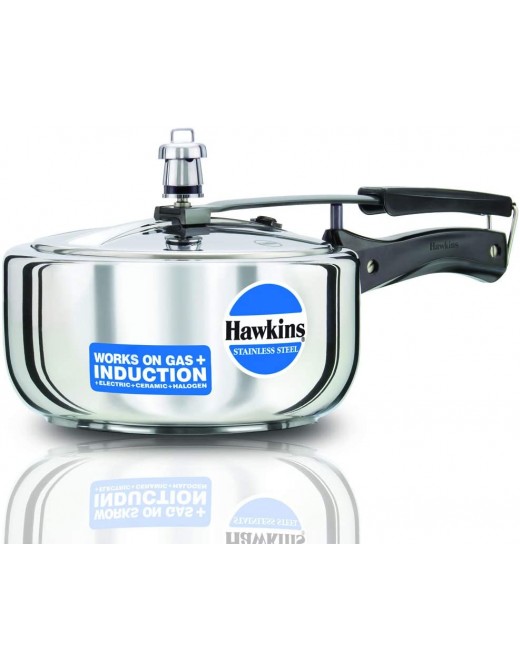 Hawkins B60 Pressure Cooker 3 L Silver - B002MPQH8UF