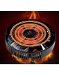 Hotpot Induction Cooker Round Hotel Hot Pot Restaurant Monocular Kitchen Appliances Stove Gourmet Cooking - B0989Q9CPWG