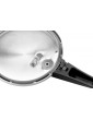 Monix Veloce Stainless Steel Pressure Cooker Set Silver - B008KO2CF4Z
