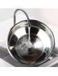 YILIAN Stackable Stainless Steel Pressure Cooker Steamer Insert Pans with Sling Handle Size : 34Cm - B0965P6689B