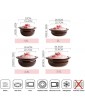 FZYE Japanese Rice Cooker,Ceramic Covered Casserole,Printed Heat Proof Earthenware Clay Pot,Heat-Resistant Soup Pot Slow Stew Pot,Health Saucepan B 3.5l Color : A Size : 1.8L - B09PDKR349H