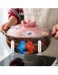 FZYE Japanese Rice Cooker,Ceramic Covered Casserole,Printed Heat Proof Earthenware Clay Pot,Heat-Resistant Soup Pot Slow Stew Pot,Health Saucepan B 3.5l Color : B Size : 2.8L - B09PCYTXKNJ