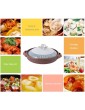 Nutritional Soup Pot Oven Safe,Heat-resistant SLOW Stew Pot,Round Ceramic Casserole,Healthy Saucepan,Ceramic Japanese Hot Pot,Not-stick Stockpot A Brown Diameter21cm - B09T9H5YP5Y