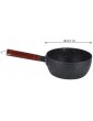 Okuyonic Cooking Pot Multi Purpose Comfortable Handle Stone Pot Improve Cooking Efficiency Lightweight Portable Fast Heating for Outdoor Cooking for Picnic for Stewing18CM without cover - B09TMRTDM1C