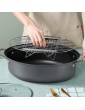 Oval Fish Steaming Pot Grilled Fish Non-stick Hot Pot Frying Pan Lifting Steaming Rack Household Large-capacity Visual Tempered Glass Lid Steaming Fish Stewing Soup Hot Pot Seafood - B09PH8FK8FI