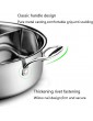 ShiSyan Pot Cooker Two Flavor Separation Induction Cooker Stainless Steel Pot Induction Hob Shabu shabu Soup Cooking Pots Size : 30 * 15cm Size : 28 * 14cm - B09H2W4H47J
