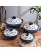 YUYAXBS Traditional Japanese Donabe Ceramic Clay Pot Family Hot Pot Round Insulation Casserole Stockpot for Steaming Simmering Slow Stewing Cooking Pot1.6L - B09PV8H3X9O