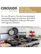 Circulon 80675 Infinite Frypan 20 cm Induction Non Stick Frying pan Hard Anodized Aluminium Cookware Black - B000GQOW8YC