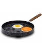 NAVA Nature Frying Pan Diameter 26 cm Frying Pan with Granite Coating Induction Pan for Fried Egg Pancakes Omelettes - B092JNLRJHT
