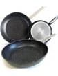 Non-Stick Frying Pan Bundle Set of 3 | Induction Frying Pans Compatible with All Types of Hobs & Oven Safe | Stonetastic by Jean Patrique - B086T1WQ5QX