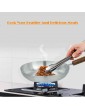 Professional Chef's Skillet Curry Pans Aluminium 30cm Frying Pan with Wooden Handle Kitchen Professional Use 30cm - B08G59R28WO