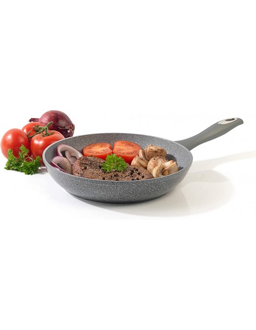Salter COMBO-6442 Marble Collection Forged Aluminium Frying Pans 24 and 28 cm Non-Stick Suitable for All Hob Types Including Induction - B00N3X4UJSI