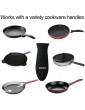 Silicone Hot Handle Holder,Spespo Pan Handle Cover for Cast Iron Skillets & Metal Frying Pans,2 Pack - B078V75PDBM