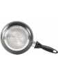 Stuffs Direct Dyflon Non-Stick Coating Frying Pan with Glass Lid 24 cm - B0089XE22CJ