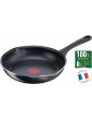 Tefal B5580623 Day by Day 28cm Frying Pan Titanium Non-Stick Coating Thermo Signal Easy Cleaning Black - B099NV1HFQN