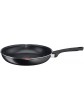 Tefal B5580623 Day by Day 28cm Frying Pan Titanium Non-Stick Coating Thermo Signal Easy Cleaning Black - B099NV1HFQN