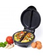 750W Electric Non Stick Kitchen Omelette Maker Egg Cooker in Black Color with Silver Top by Crystals® - B07MJC68QXY