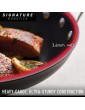 Calphalon Signature Hard Anodized Nonstick Omelet Fry Pan Set 8 10 Black - B015YKSLI8E