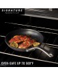 Calphalon Signature Hard Anodized Nonstick Omelet Fry Pan Set 8 10 Black - B015YKSLI8E