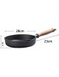 Cast Iron Skillet 7.87inch 9.44inch 11.02inch Omelette Pan for Home Breakfast Poached Egg Burger Color : Glass lid Size : 28x28x5cm - B09NLGNZGXW