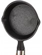 EVTSCAN Egg Pan Nonstick Paint Coating Scald Proof Handle Cast Iron Antirust Omelette Pan for Fried Egg Hot Oil - B09DYN6HV2G