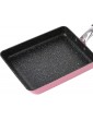 Hellery Japanese Omelette Pan with Resistant Handle Egg Pan for Home Meat Egg - B0B11RN715Z