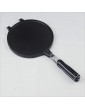 YVX Egg Roll Machine Aluminum Alloy Smokeless Ice Cream Cone Maker Omelette Pan for Breakfast Black Black 17cm - B09LHJSY26U