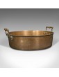 Antique Country House Braising Pan English Bronze Cooking Pot Victorian - B09TTLKKPVG