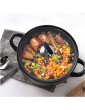 HONGYIFEI2021 soup pot Stovetop Ceramic Stew Pot High Temperature Resistant Casserole Soup Pot Stew Pan Stockpot Cooking Pot with Glass Lid 2.4L stock pots with lids - B09W2BX7KHR
