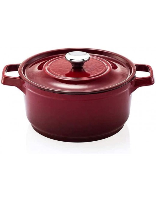 Non-stick Pan 24 Cm Cast Iron Soup Pot Multi-function Kitchen Pot Cover Pasta Flame Induction Cooker Oven Open Flame Universal - B09NNQGTMZC