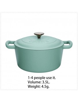 SHIJIANX Pressure cooker pressure cooker low pressure cooker Enamel pot cast iron pot stew pot soup pot cooking pot household enamel stew pot enamel enamel non-stick pot - B09XD8794PK