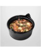 Soup Pot 18cm Uncoated Thick Cast Iron Pot Portable Soup Pot Hanging Pot Induction Cooker Gas Gas Stove Open Flame Universal Outdoor Cookware - B09NNPL2R5I