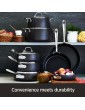 All-Clad 2100090553 E7859464 HA1 Hard Anodized Nonstick Dishwaher Safe PFOA Free Chefs Pan Wok Cookware 12-Inch Black Aluminum - B01D4CQ85QV