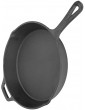 BOLORAMO Cast Iron Pan Cast Iron Nonstick Design Oven Safe Skillet Sturdy Durable for Bake for Cooking for Serving31cm Diameter - B09YSGRPZ2B